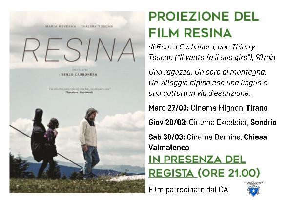 Serata con il regista al Cinema Bernina: 